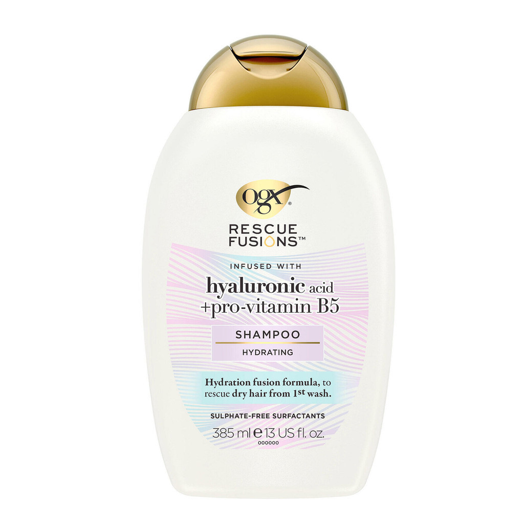 OGX Rescue Fusions Hyaluronic Acid Shampoo 385 ml