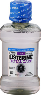 Listerine Total Care Mild Alkoholfri Munnskyll 80ml