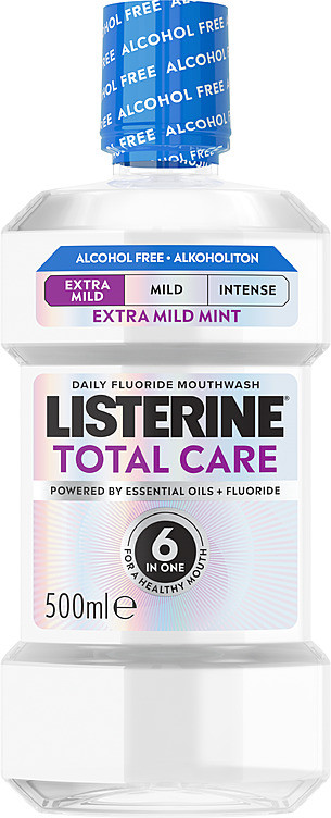 Listerne Total Care Munnskyll Ekstra Mild 500ml