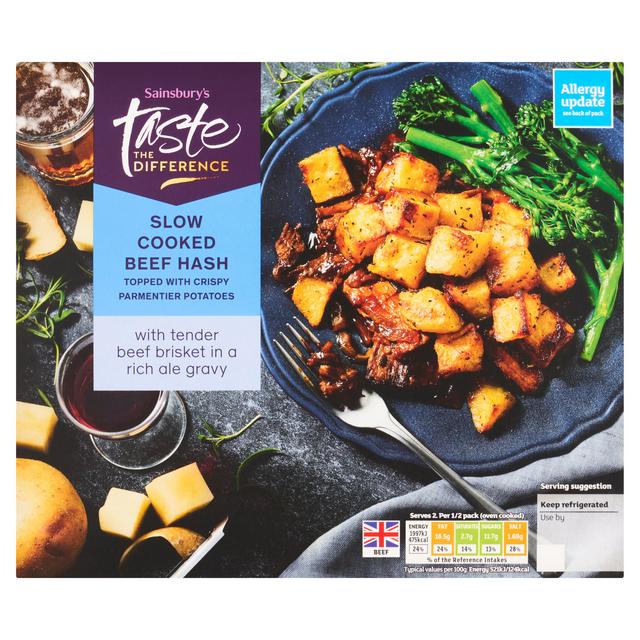 Sainsbury's Slow Cooked Beef Hash, Taste the Difference 800g