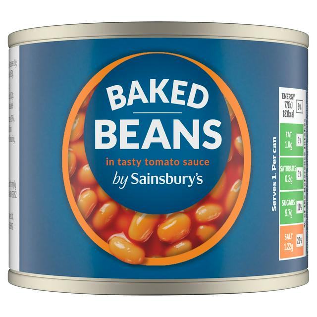 Sainsbury's Baked Beans In Tomato Sauce 200g