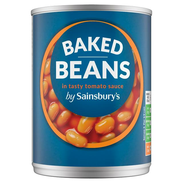 Sainsbury's Baked Beans In Tomato Sauce 400g