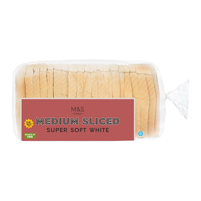 M&S Super Soft White Medium Sliced Bread