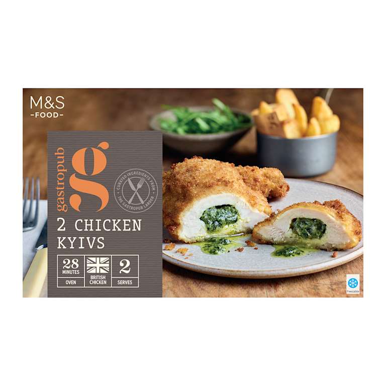 M&S 2 Chicken Kyiv