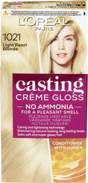 Loreal Paris Casting Creme Gloss 1021 Pearly Light Blonde