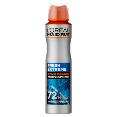 L'Oreal Men Expert L'Oréal Men Expert Fresh Extreme, Anti-Perspirant Spray, Cooling, 48H, 250ml