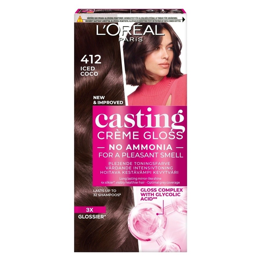 L'Oréal Paris Casting Creme Gloss 412 Dyp askebrun