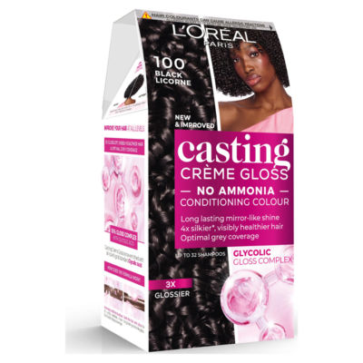 L'Oreal Casting Casting Crème Gloss 100 Black Liquorice