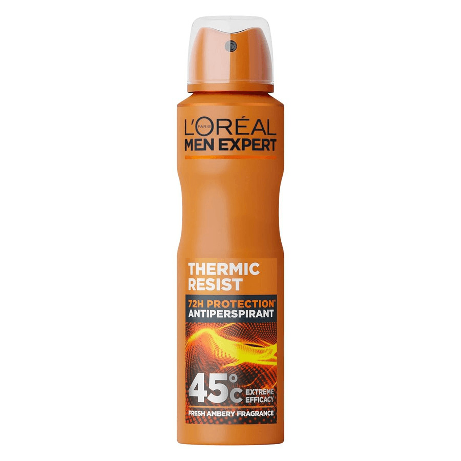 L'Oréal Paris Men Expert Thermic Resist Heat Protection 72H Anti-Perspirant Deodorant Spray 150ml