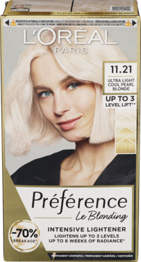 Loreal Paris Preferance Very Very Light Cool Pearl Blonde Moscow