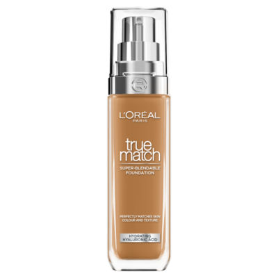 L'Oreal L'Oreal Paris Foundation, True Match with Hyaluronic Acid and SPF 16, 8C, 30ml