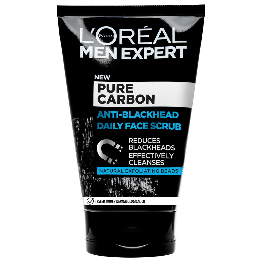 L'Oréal Paris Men Expert Pure Carbon Anti-Blackhead Daily Face Scrub 100ml