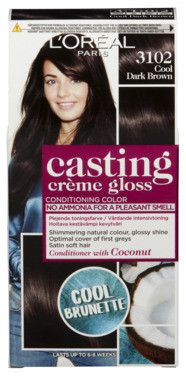 Loreal Paris Casting Creme Gloss Cool Dark Brown 3102