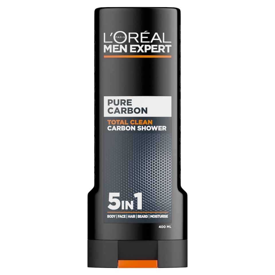 L'Oreal Men Expert Total Clean Shower Gel 400Ml