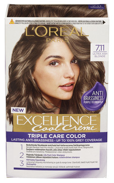 Loreal Paris Excellence Creme Ultra Ash Blond 7.11