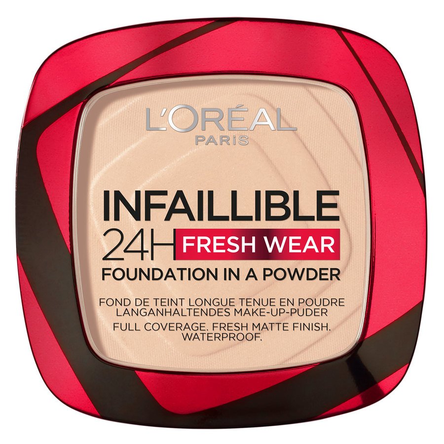 L'Oréal Paris Infaillible 24H Fresh Wear Foundation In A Powder 20 Cool Rose 9g
