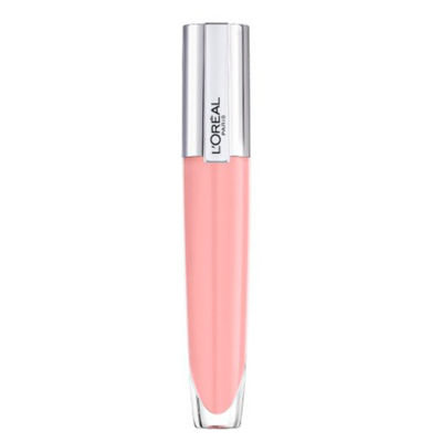 L'Oreal Paris Paris Rouge Signature Plumping Sheer Pink Lip Gloss 402 Soar