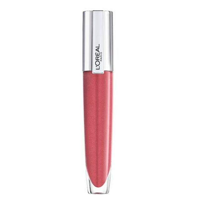 L'Oreal Paris Rouge Signature Plumping Sheer Pink Lip Gloss 404 Assert