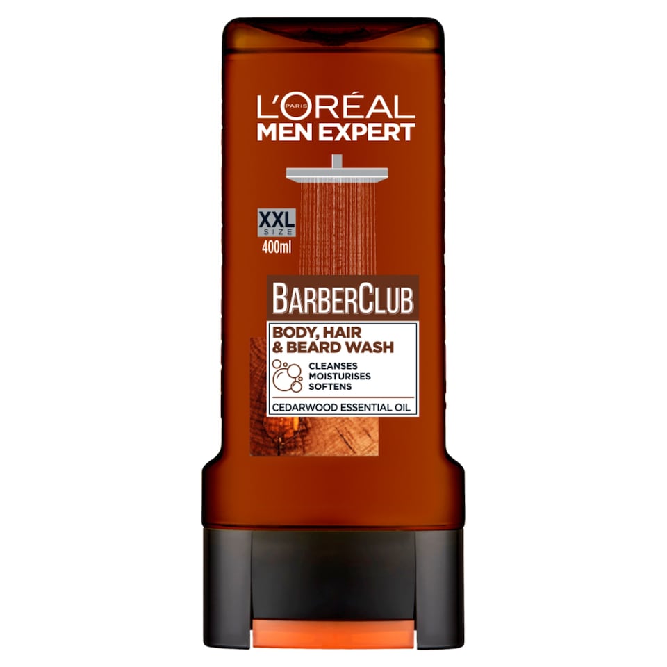 L'Oreal Men Expert Body Hair & Beard Wash 400Ml