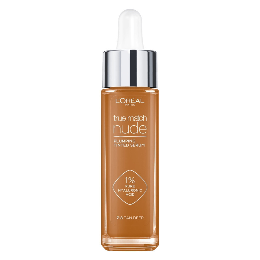 L'Oréal Paris True Match Nude Plumping Tinted Serum 7-8 Tan-Deep 30ml