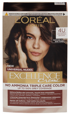 Loreal Excellence Creme Universal Brown 4u