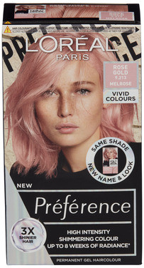 Loreal Paris Préférence Vivids Rose Gold 9.213