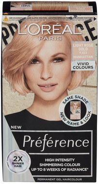 Loreal Paris Préférence Vivids Light Rose Gold 9.023