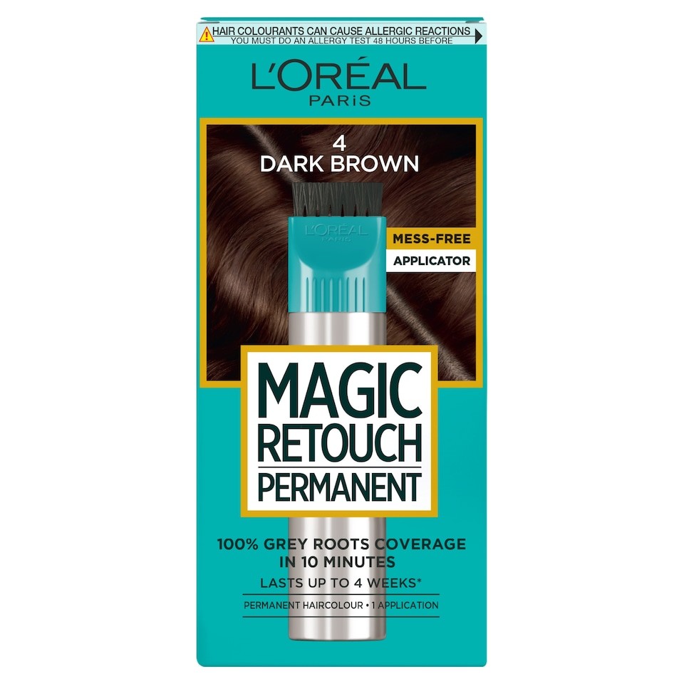 L'Oreal Paris Magic Retouch Permanent 4 Dark Brown