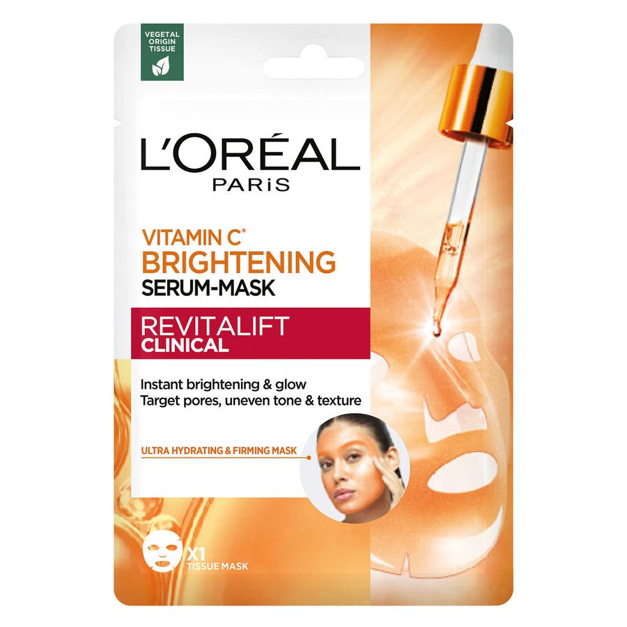 L'Oréal Paris Revitalift Clinical Vitamin C Brightening Serum-Mask 1pcs
