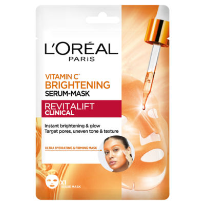 L 'Oreal L’Oréal Paris Vitamin C* Instant Brightening Serum Mask, 26g