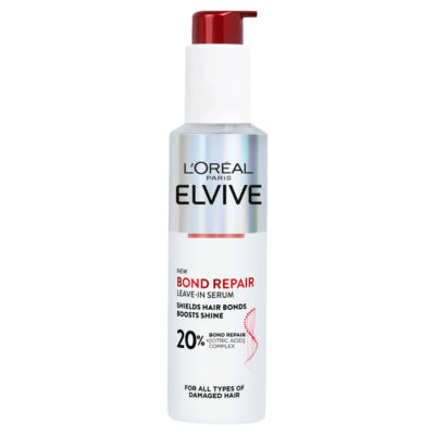 L'Oreal Elvive L'Oreal Paris Elvive Bond Repair Serum, for Damaged Hair, for Deep Repair, 150ml