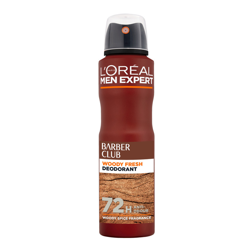 L'Oréal Paris Men Expert Barber Club 48H Protective Body Spray 150 MLT