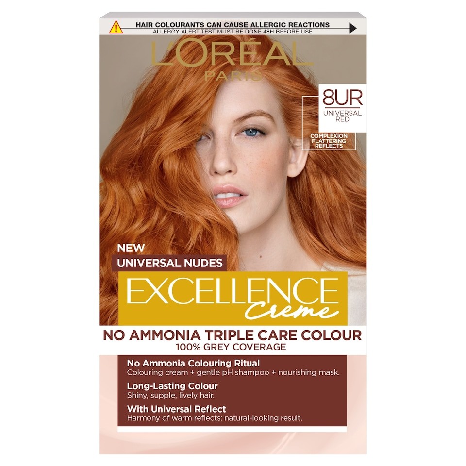 L'Oréal Excellence Nudes 8UR Universal Red Permanent Hair Dye