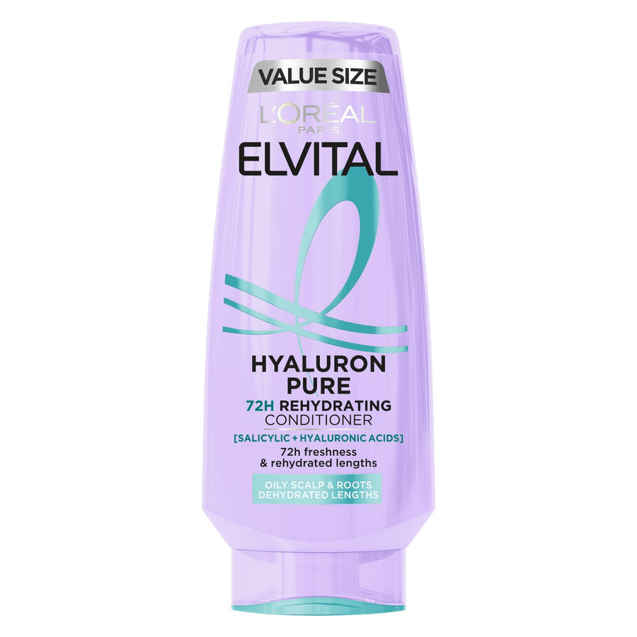 L'Oréal Paris Elvital Hyaluron Pure Conditioner For Dehydrated Hair 300ml