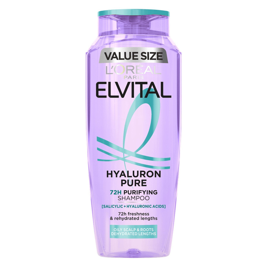 L'Oréal Paris Elvital Hyaluron Pure Shampoo For Dehydrated Hair 400ml