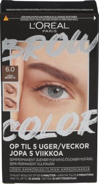 Loreal Paris Brow Color Kit Light Brunette 6