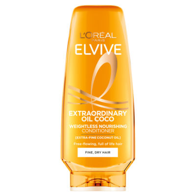 L'Oreal Paris Elvive Extraordinary Oil Coco Weightless Nourishing Conditioner, 200ml