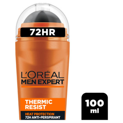 L'Oreal Men Expert Men Expert Thermic Resist Roll-On, Heat-Tested at 45°C, 48H, 100ml