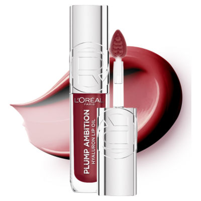 L'Oreal Paris L'Oreal Paris Lip Oil, Plump Ambition with Hyaluronic Acid & Tripeptides, 490, 5ml