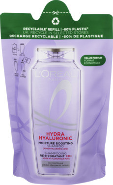 Loreal Paris Elvital Hyaluron Plump Shampoo Refill 250 ml