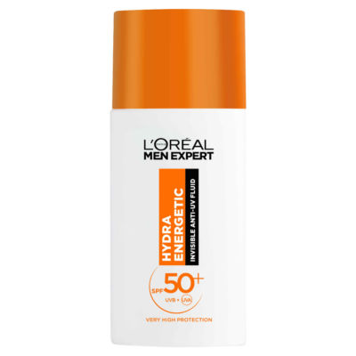 L'Oreal Men Expert L'Oréal Men Expert Hydra Energetic Daily SPF50+ Invisible Fluid 50ML
