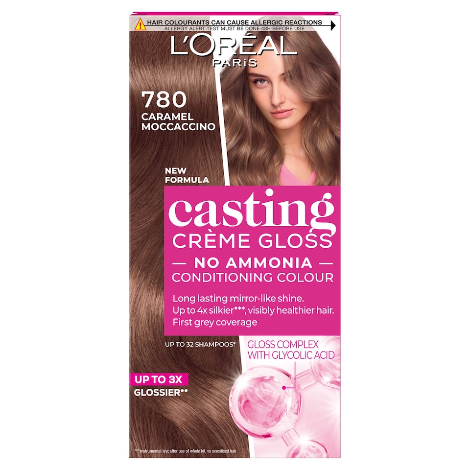 L'Oreal Paris Casting Creme Gloss 780 Caramel Moccaccino Semi-Permanent Hair Dye