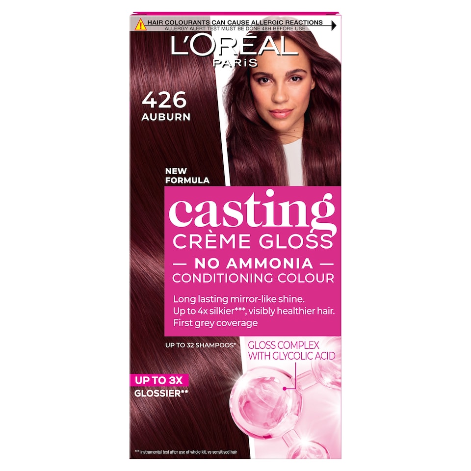 L'Oreal Paris Casting Creme Gloss 426 Auburn Semi-Permanent Hair Dye