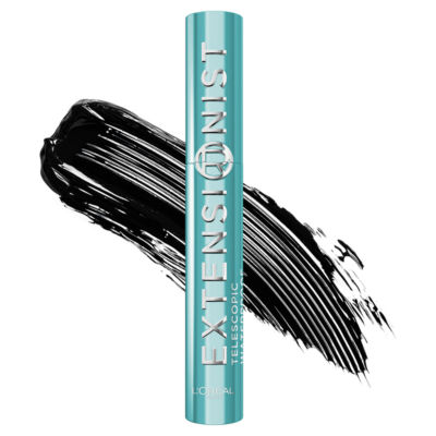 L'Oréal Paris Waterproof Mascara, Telescopic Extensionist Lengthening & Curling Mascara, Black