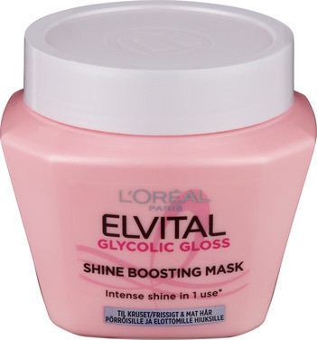 L'oréal Paris Elvital Glycolic Gloss Hair Mask 300ml Loreal