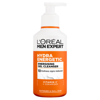 L'Oréal Paris Men Expert HYDRA ENERGETIC Energising Gel Cleanser - Gel Cleanser, Revititalize 260ml