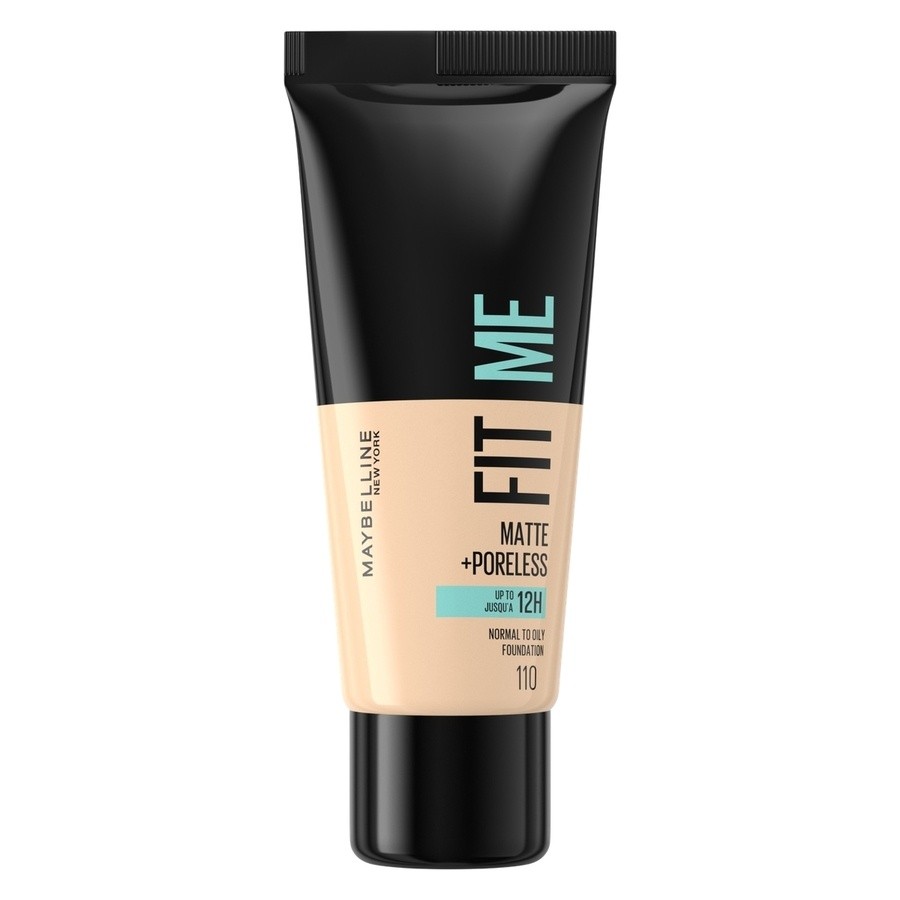 Maybelline New York Fit Me Matte + Poreless Foundation 110 Porcelain 30ml