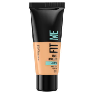 Maybelline Fit Me Matte + Poreless Medium Coverage Normal to Oily Skin Foundation 130 Buff Beige