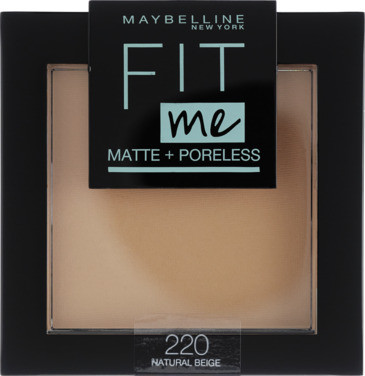 Maybelline Fit Me Matte & Poreless Powder Natural Beige 220