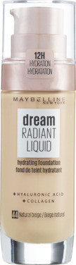 Maybelline Dream Radiant Liquid Foundation Natural Beige 44
